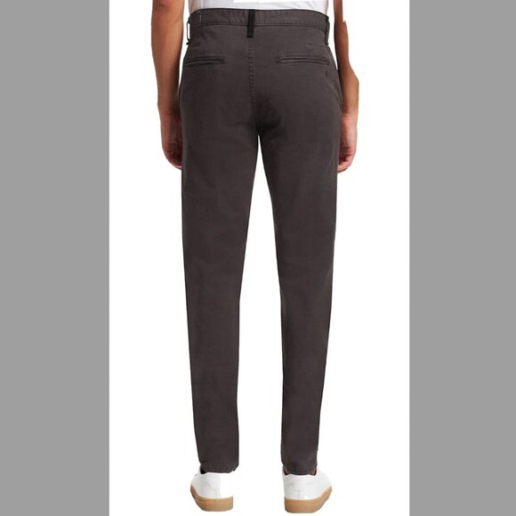 Rag & Bone Men’s Grey Fit 2 Slim Fit Mid Rise Classic Chino Pants Size 33 - Picture 2 of 10